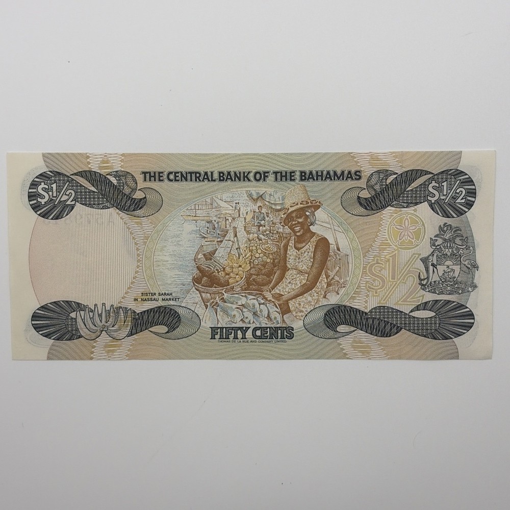 Bahamian Half Dollar 1974