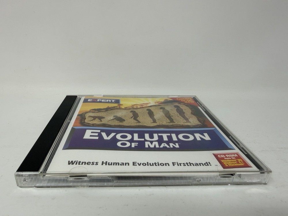 Evolution Of Man Expert Software CD-ROM Windows 95 - MINT Disc!