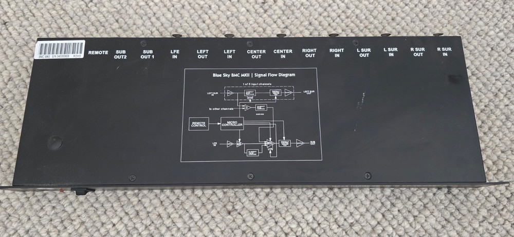 Blue Sky Bass Management Controller (BMC) w/Remote, Connector Cable, Power Cable
