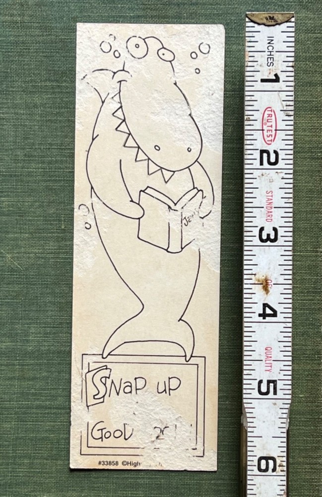 Shark Bookmark Highsmith 6"