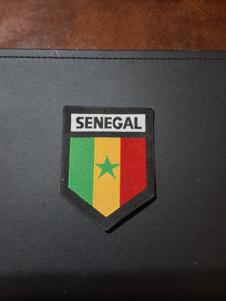SENEGAL POLICE -  FELT SHOULDER PATCH- RARE NOS