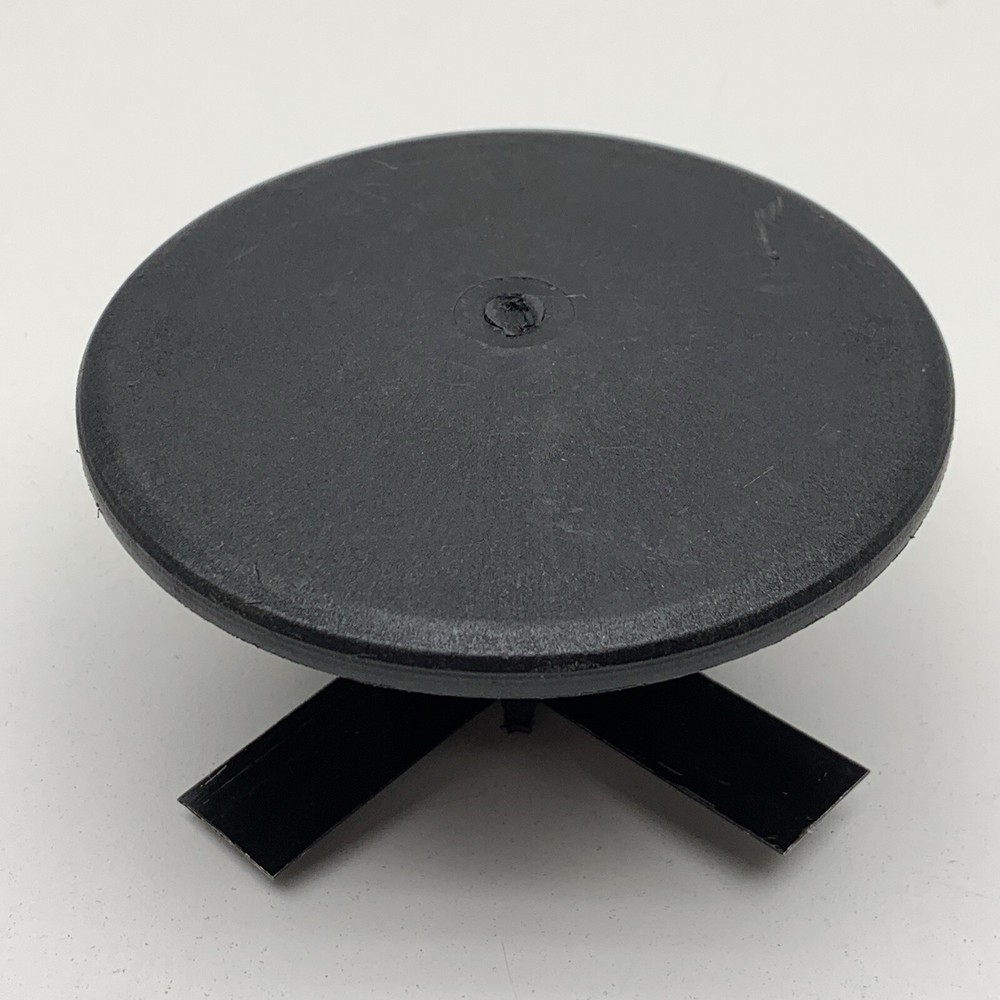 (10-Pack) Delron Enterprises 3-1/2" Round Light Pole Plastic Top Cap Cover