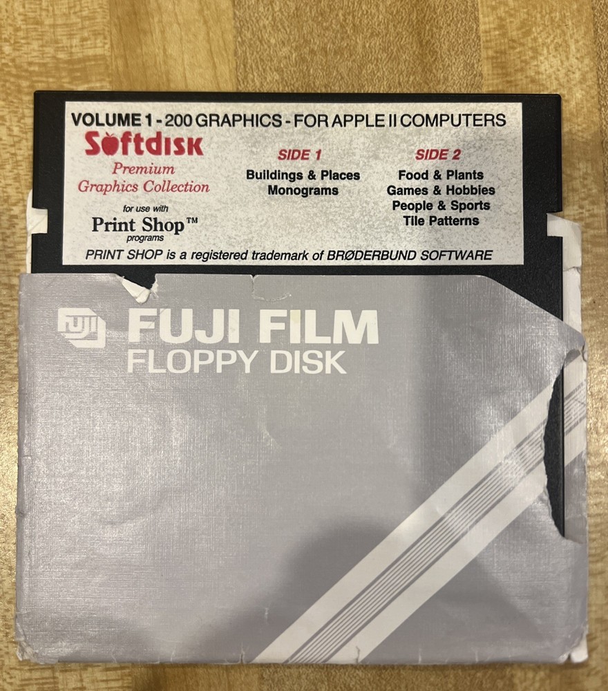 Softdisk Monthly Software Collection For Apple II Issues 92 And 64 4 Disks