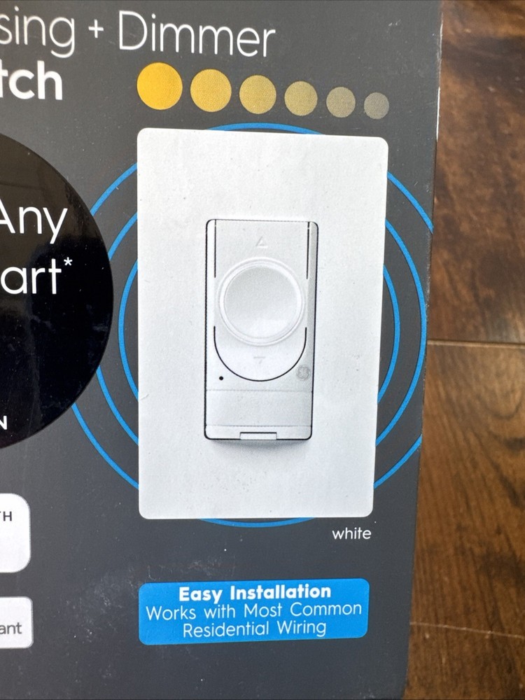 OEM GE Motion Sensing + Dimmer Smart Switch WiFi Switch Replacement App Control