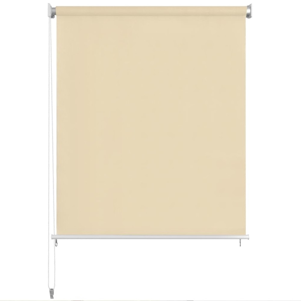 Outdoor Roller Blind 94.5"x55.1" Cream