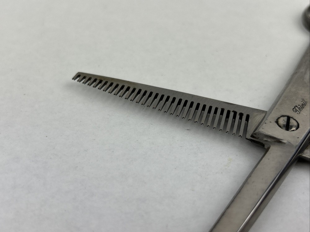 Vintage Thinit Scissors Barber Thinning Shears Light Weight