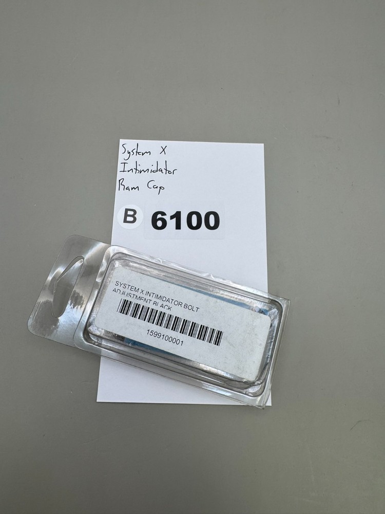 System X Intimidator Ram Cap-Gloss Black