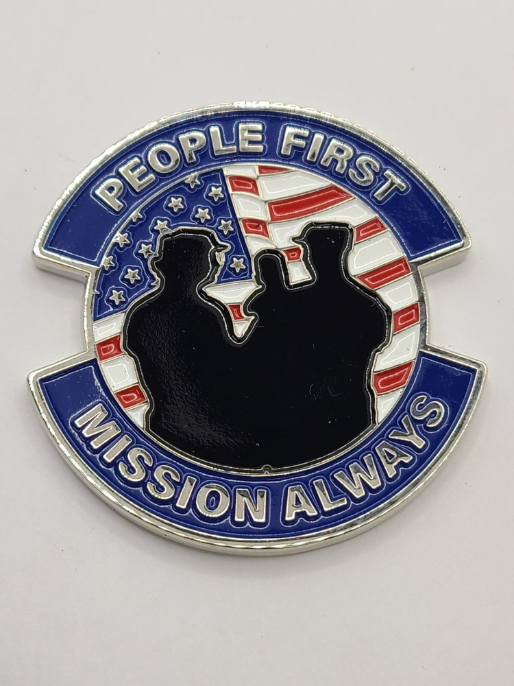 Major General Eugene Eubank People First Mission Challenge Coin 2"