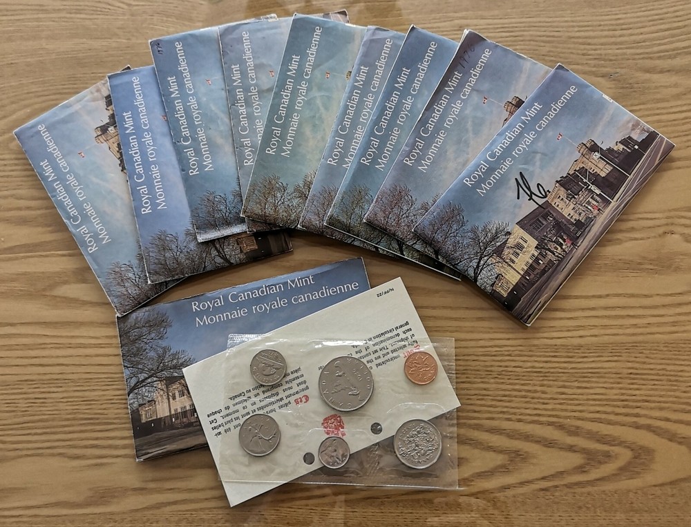 *** 1976  CANADA  PROOF  LIKE  ROYAL  MINT  SET ***