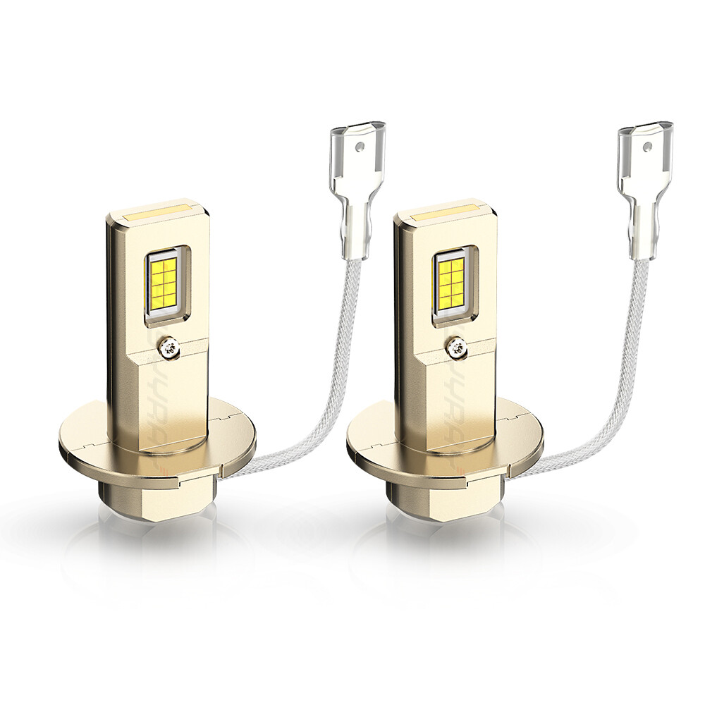 H3 LED Fog Light Bulb Conversion Kit Super Bright White DRL Lamp 6000K