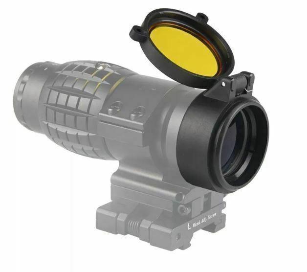 31 Size Rifle Scope Lens Cover Flip Up Cap Quick Spring Protection Objective Len