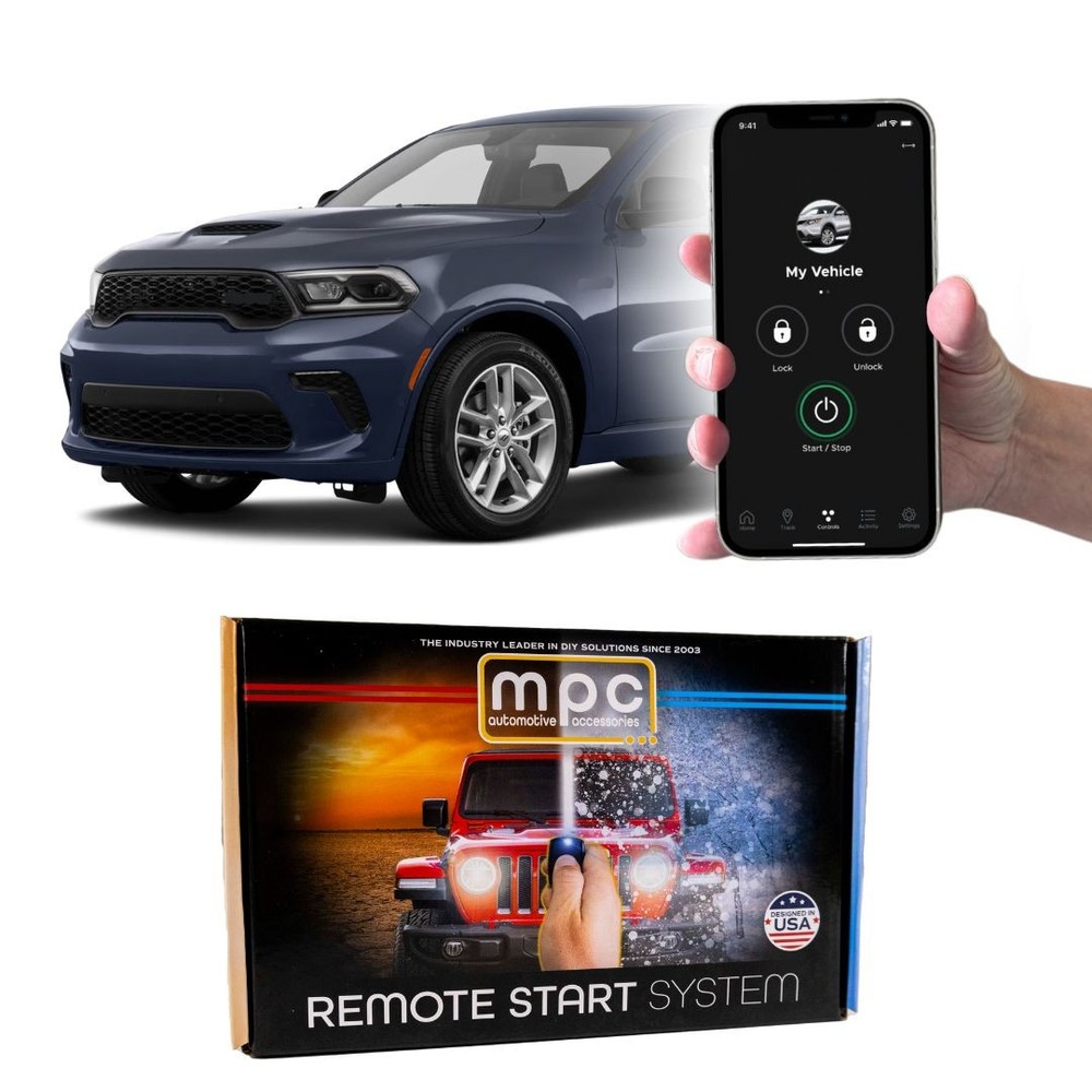 Smartphone or OEM Activated Remote Starter For 2018-2024 Dodge Durango