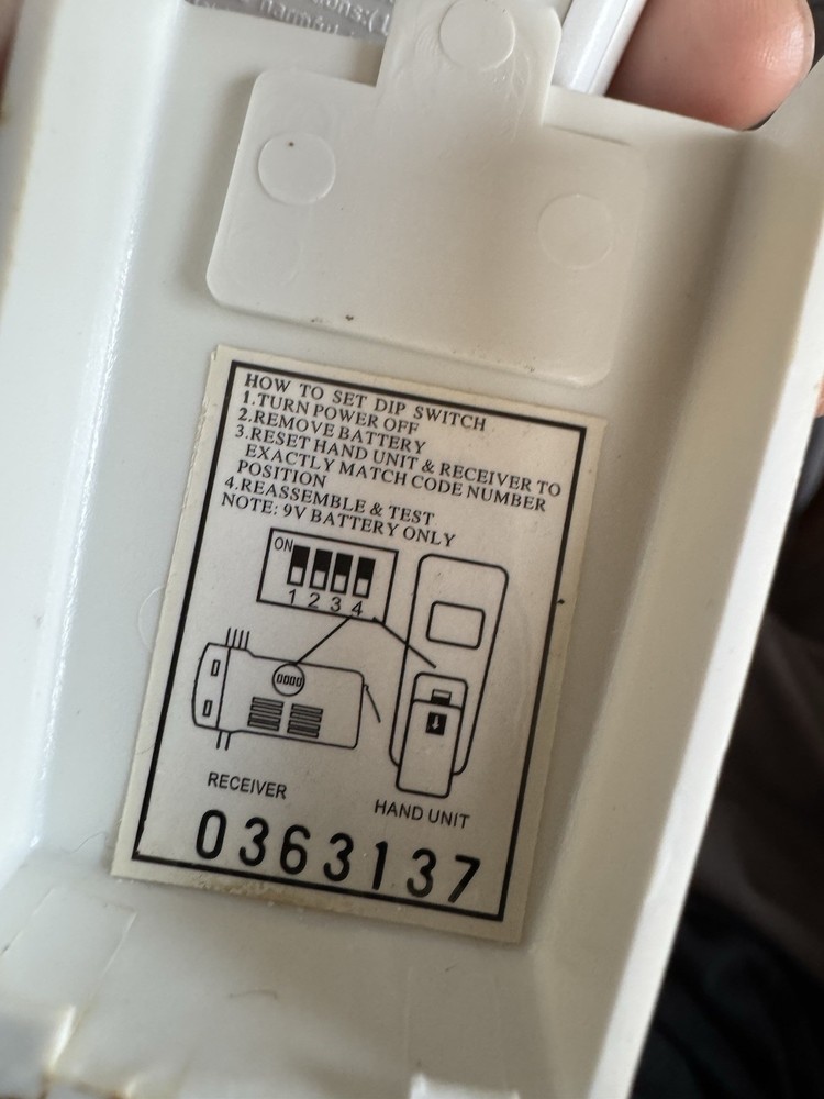 Hampton Bay Ceiling Fan Remote UC7078T with controller