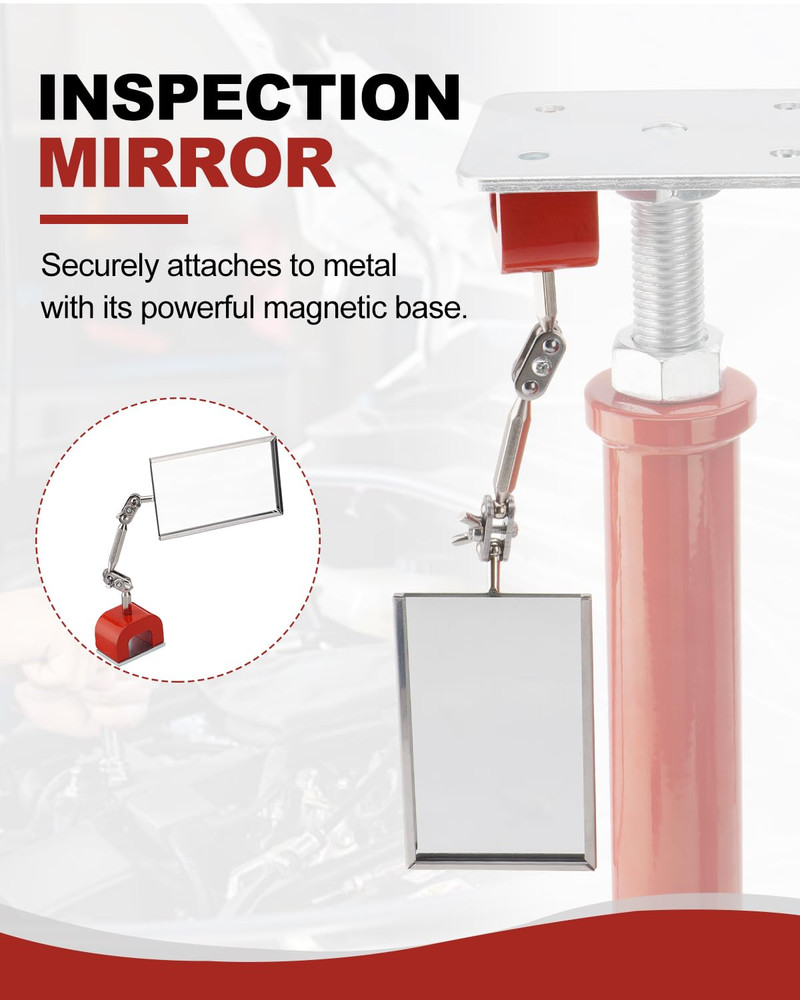 Inspection Welding Mirror Magnetic Base Adjustable Arm Machine Tool for Auto