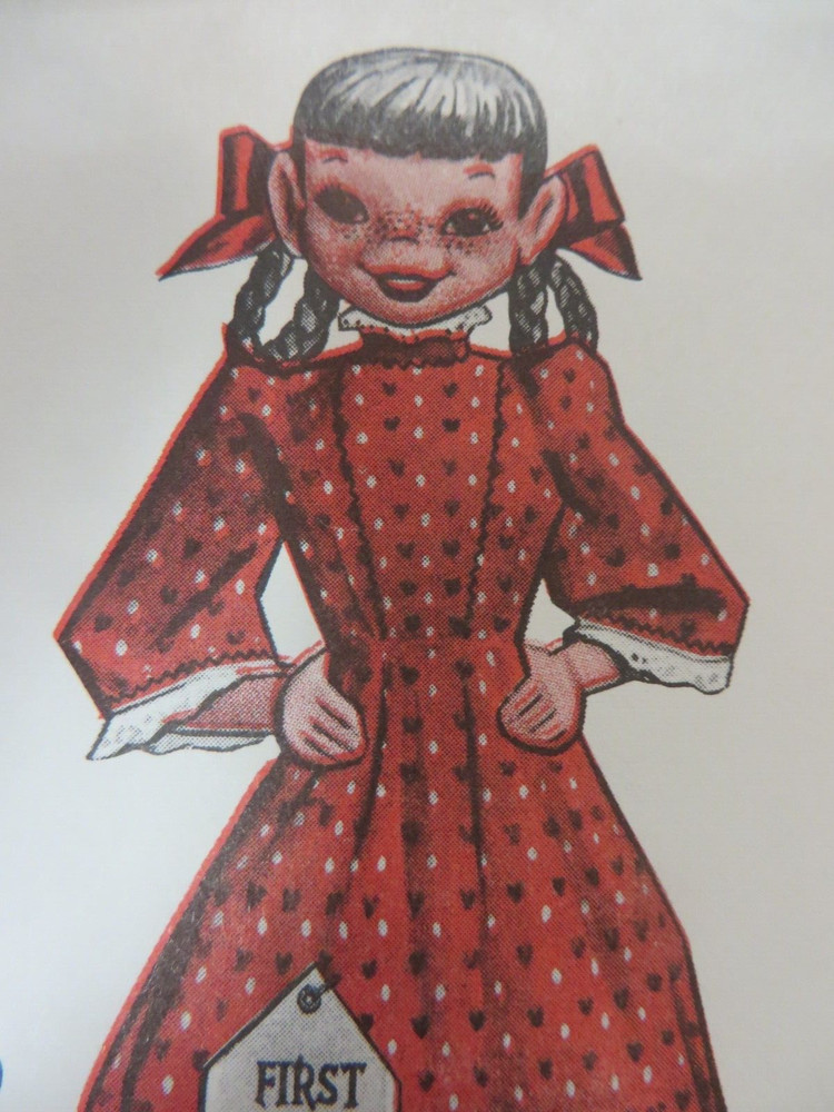 Vintage Mail Order JENNY BY DRENA DOLL & CLOTHES Sewing Pattern UNCUT