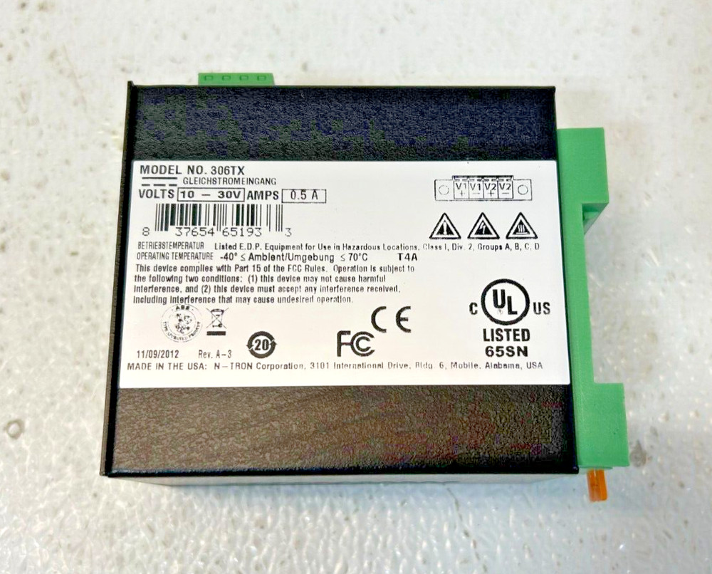 N-Tron 306TX 6-Port Ethernet Switch