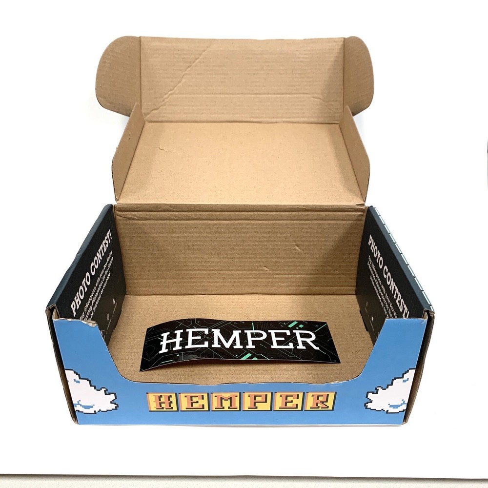 Hemper 7” Gamer Box (Empty) and Decal