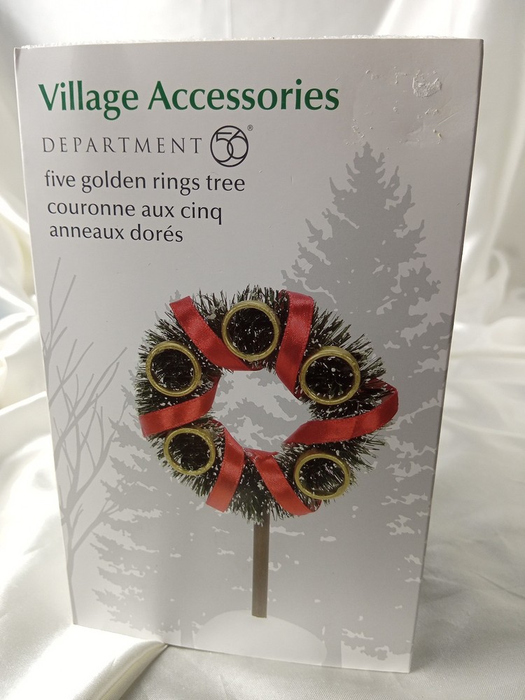 DEPARTMENT 56 FIVE GOLDEN RINGS