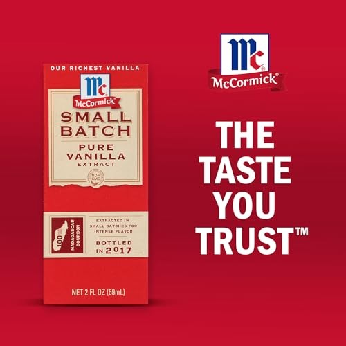 McCormick Vanilla Extract, Pure, Small Batch, No Corn 2 Fl Oz (Pack of 1)
