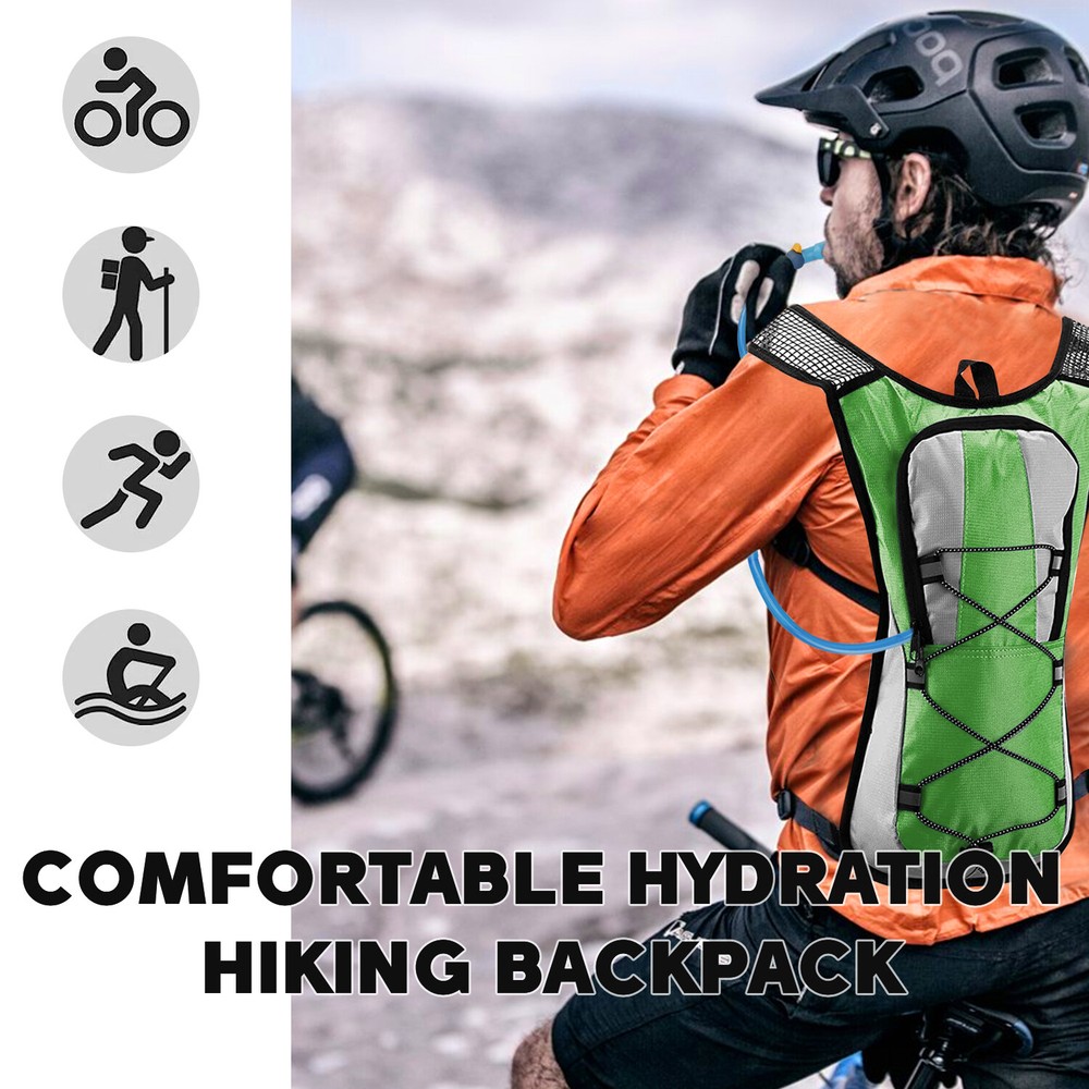 Hydration Pack & 2L Hydration Water Bladder Running Backpack Men, Women & Kids