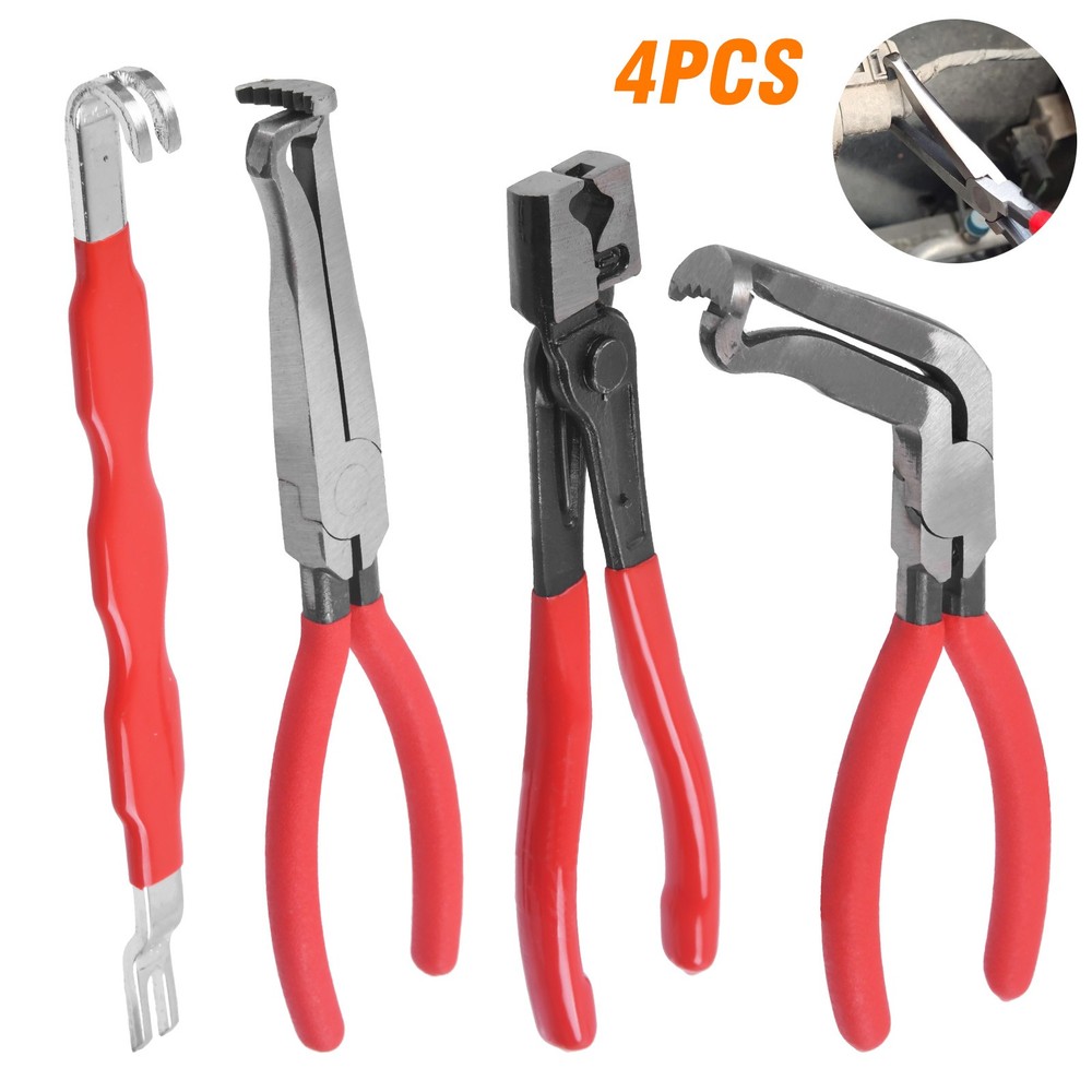 4PC Electrical Disconnect Pliers Connector Separator Terminal Plug Removal Tool.