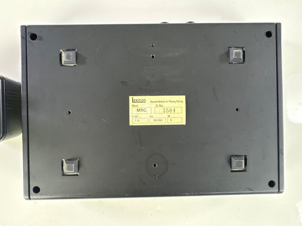 Lexicon MRC Midi Remote Controller with Power Supply Needs New Battery