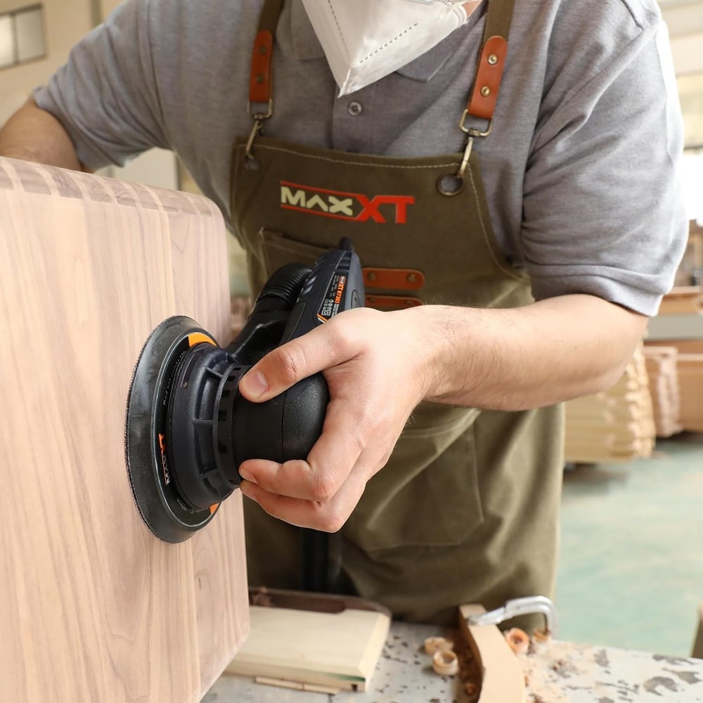 Electric 2.5mm Random Orbital Sander Brushless 350W 3A Multi-function Variabl...