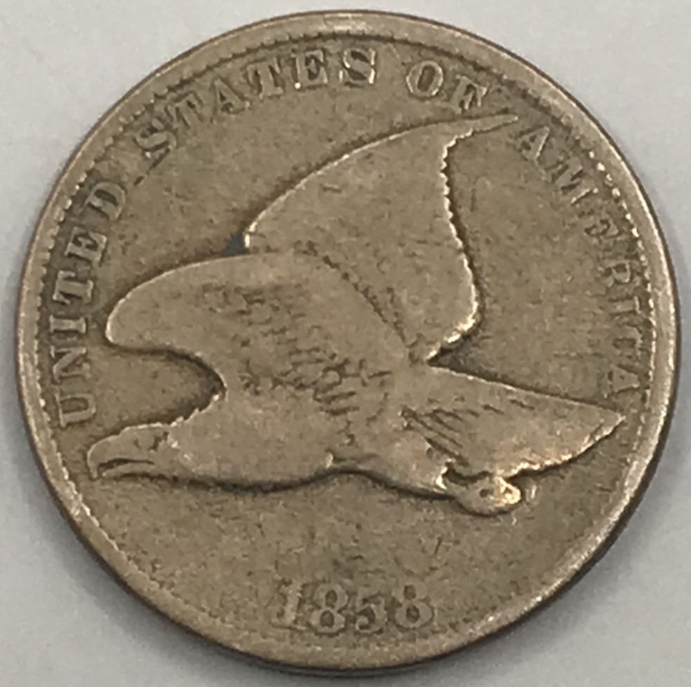 1858 Flying Eagle Small Cent VG Condition