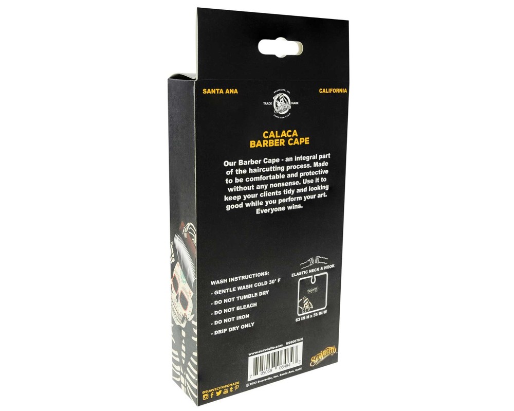 Suavecito Calaca Hair Cutting Barber Cape