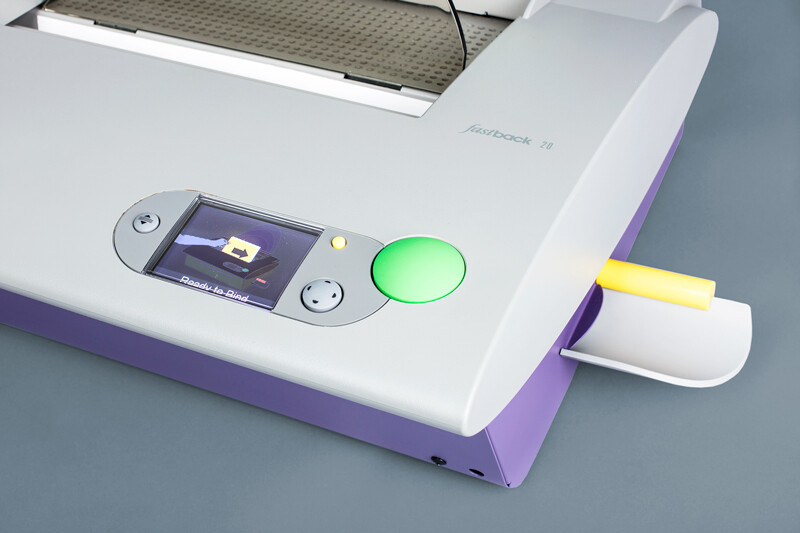 POWIS PARKER FASTBACK MODEL 20 Document Binding System - With 1000 Narrow Strips