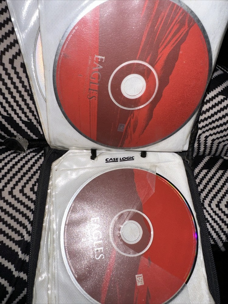 CD Projects CD DVD Case Carrying Case With 15 CDs Lot Inside. Mixed Genres