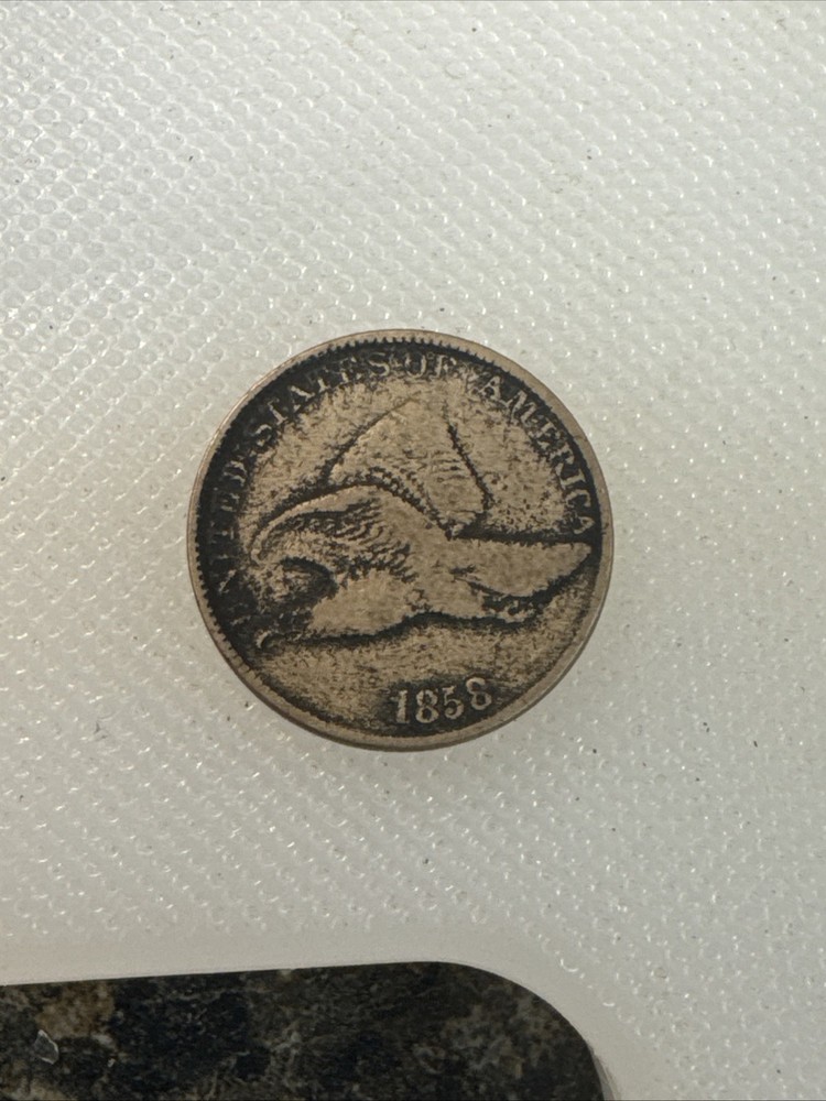 1858 flying eagle cent BT3