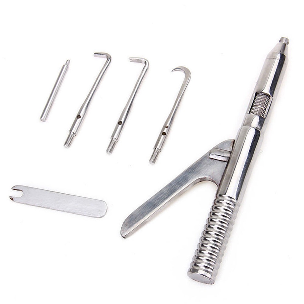1 Kit Dental Autoclavable Automatic Singlehanded Crown Remover Gun Instruments