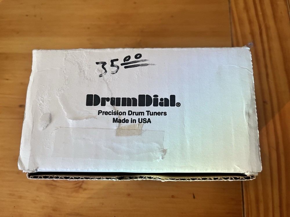 DrumDial Precision Drum Tuner Analog with Tuning Chart & Accessories