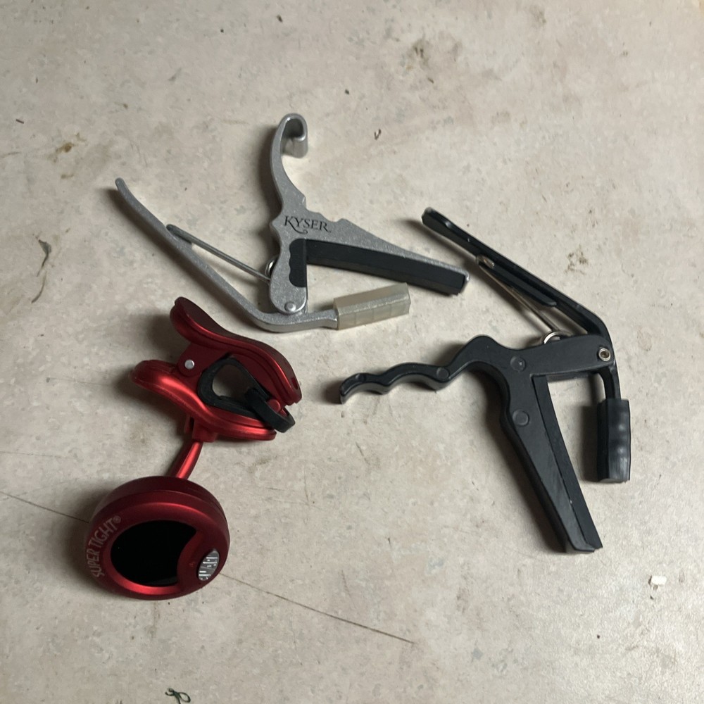 Guitar Tuner Clip and Capo’s