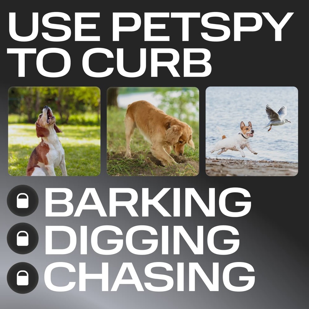 PetSpy N10 Ultrasonic Dog Bark Deterrent, 2 Frequency Modes, Barking Control Dev