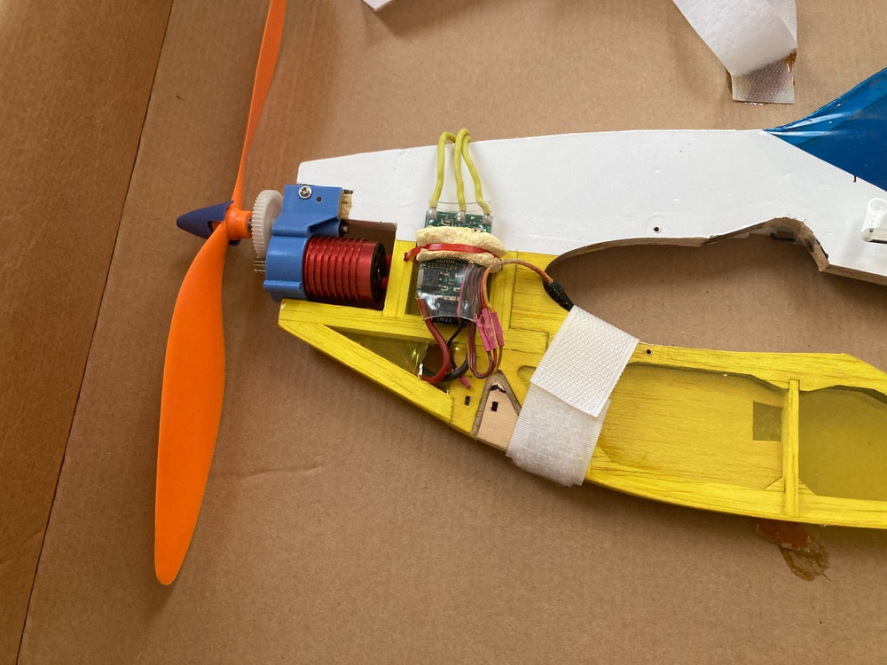 Vintage UltraRC Micro Katana E Built