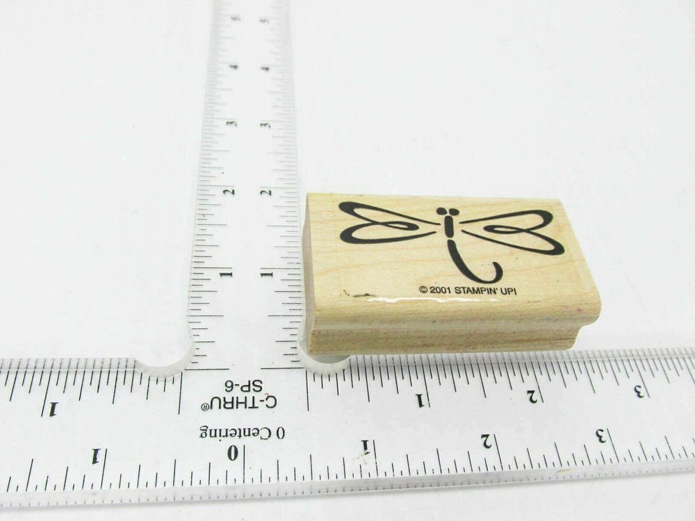 Lazy Day Dragonfly Rubber Stamp - Stamp Set D380