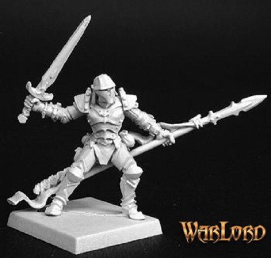 Reaper Warlord 14091 CORVUS, OVERLORDS SERGEANT, HUMAN FIGHTER