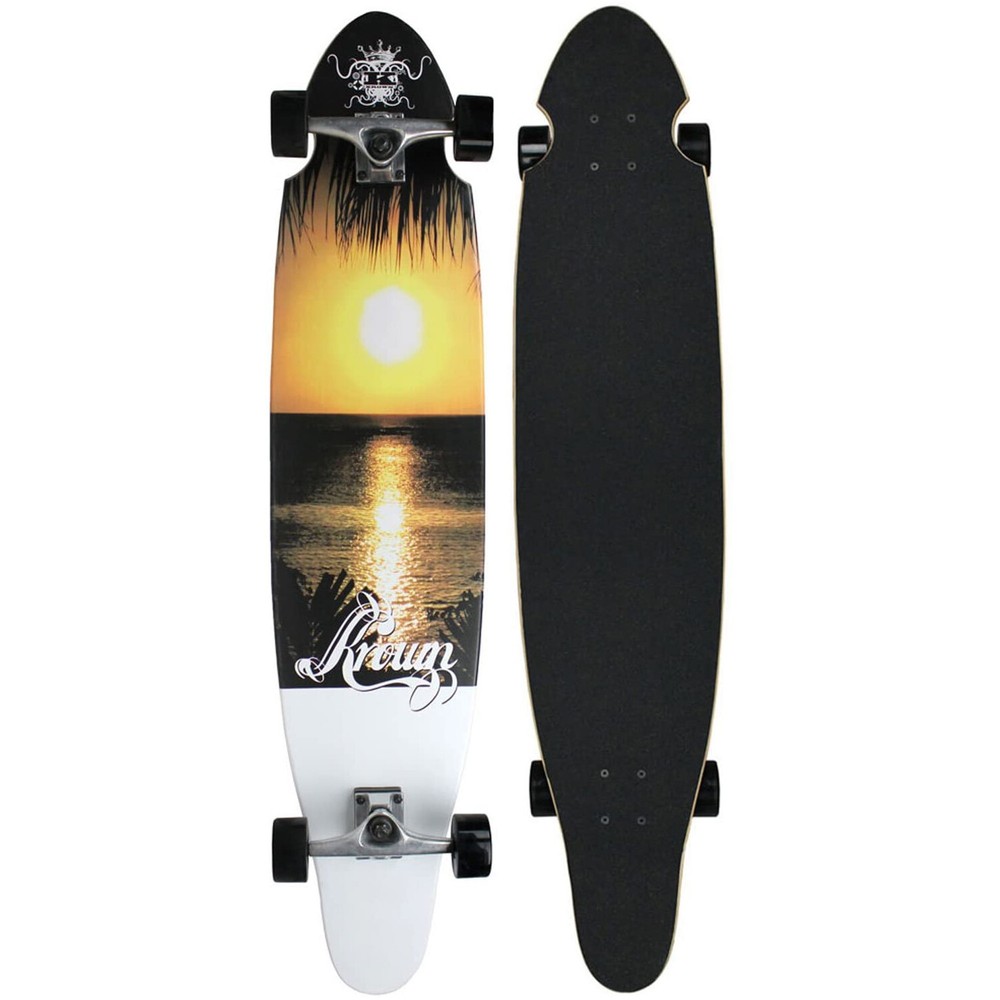 Krown Longboard Complete Kicktail Hawaii 9" x 43"