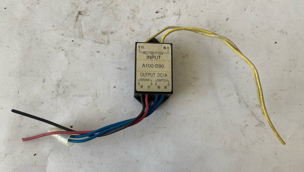 A100-D90-UL input AC100~120V output DC1A Brake switch rectifier