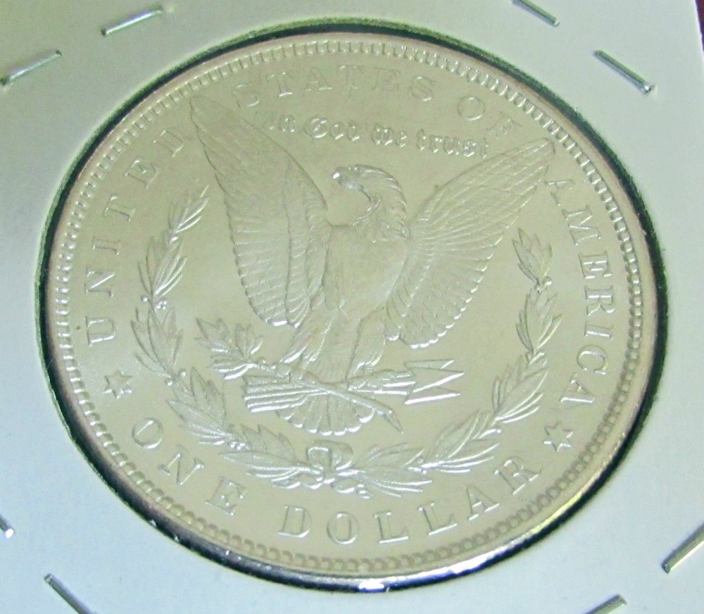 1883 Morgan Dollar Well Struck Die Clashes & Cracks BU