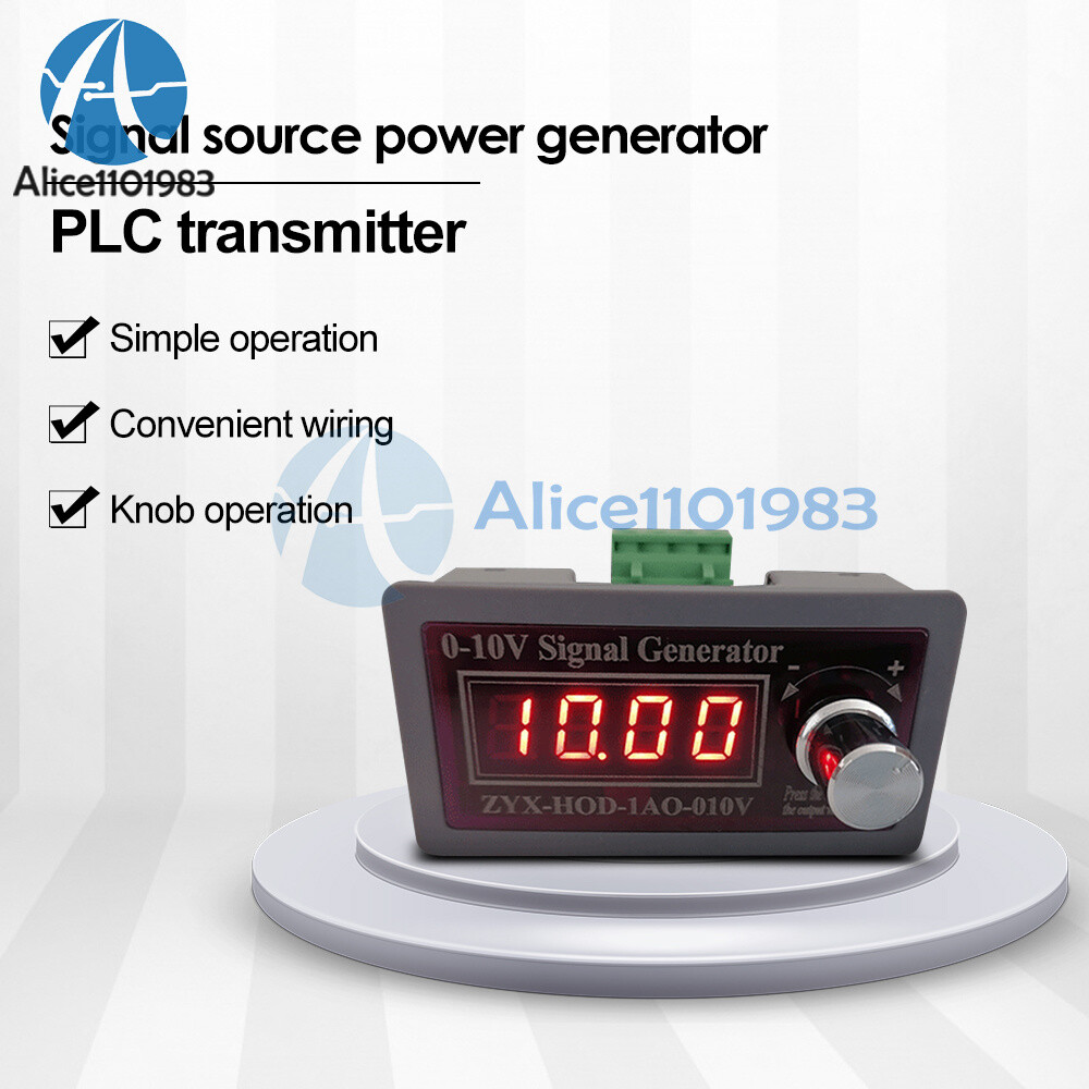 DC 0-3.3V/0-10V/±10V Adjustable Signal Source Voltage Generator Transmitter