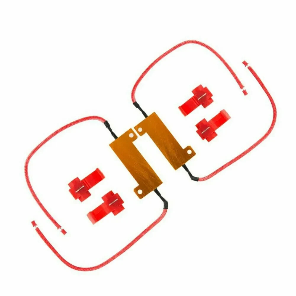 4pcs Load Resistor 50W 6RJ 6ohm LED Decoder FIX Hyper Flash Turn Signal Blinker