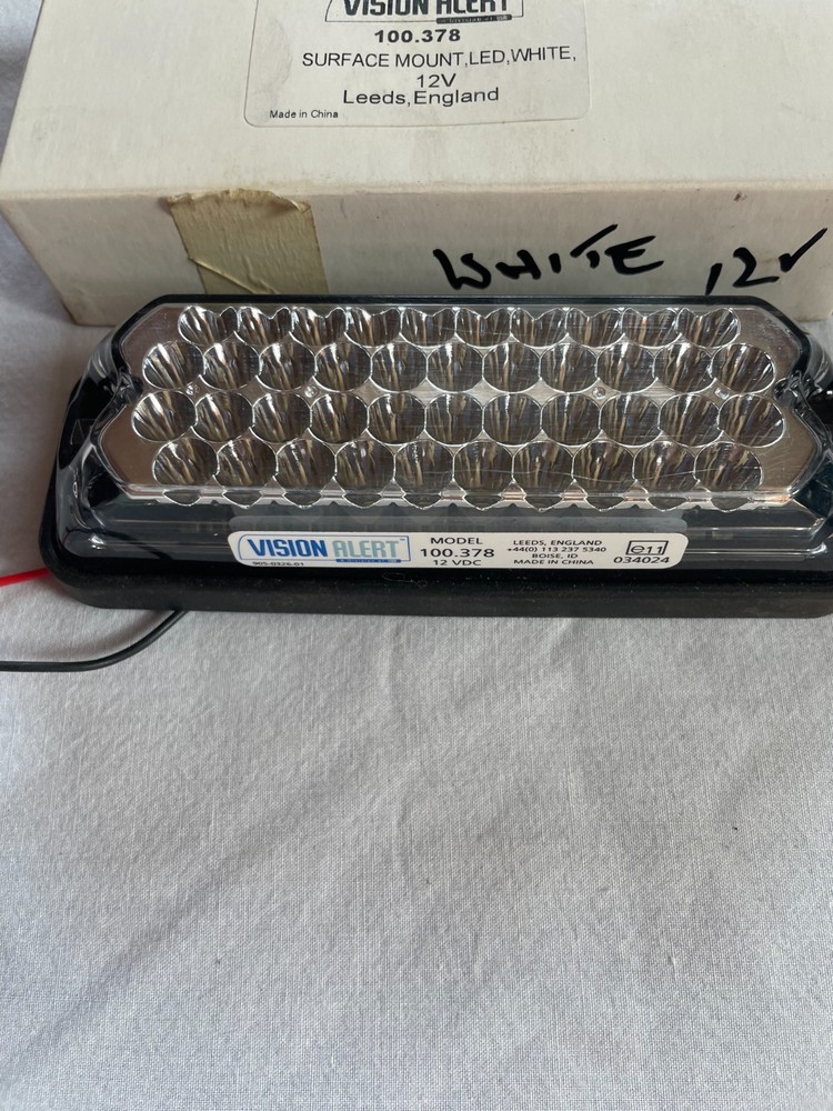 Vision Alert 100.372 24v Surface Mount LED Strobe Light.