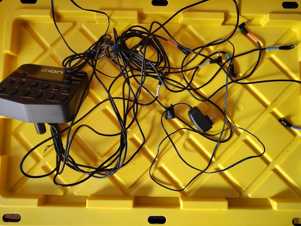 Ion Redline Drums Control Unit Module Brain + Wiring Harness Tested Working