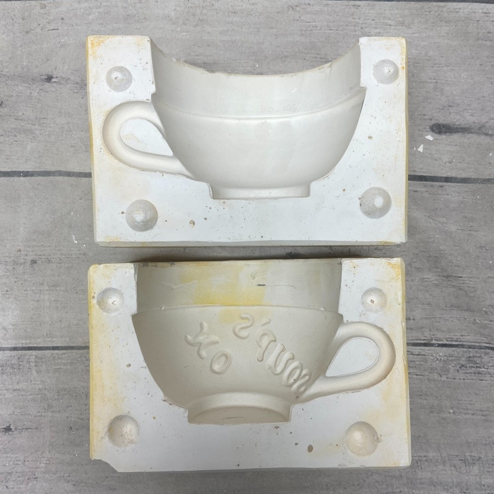 Vintage Jemi Mold Ceramic Casting Mold Soup Bowl #18