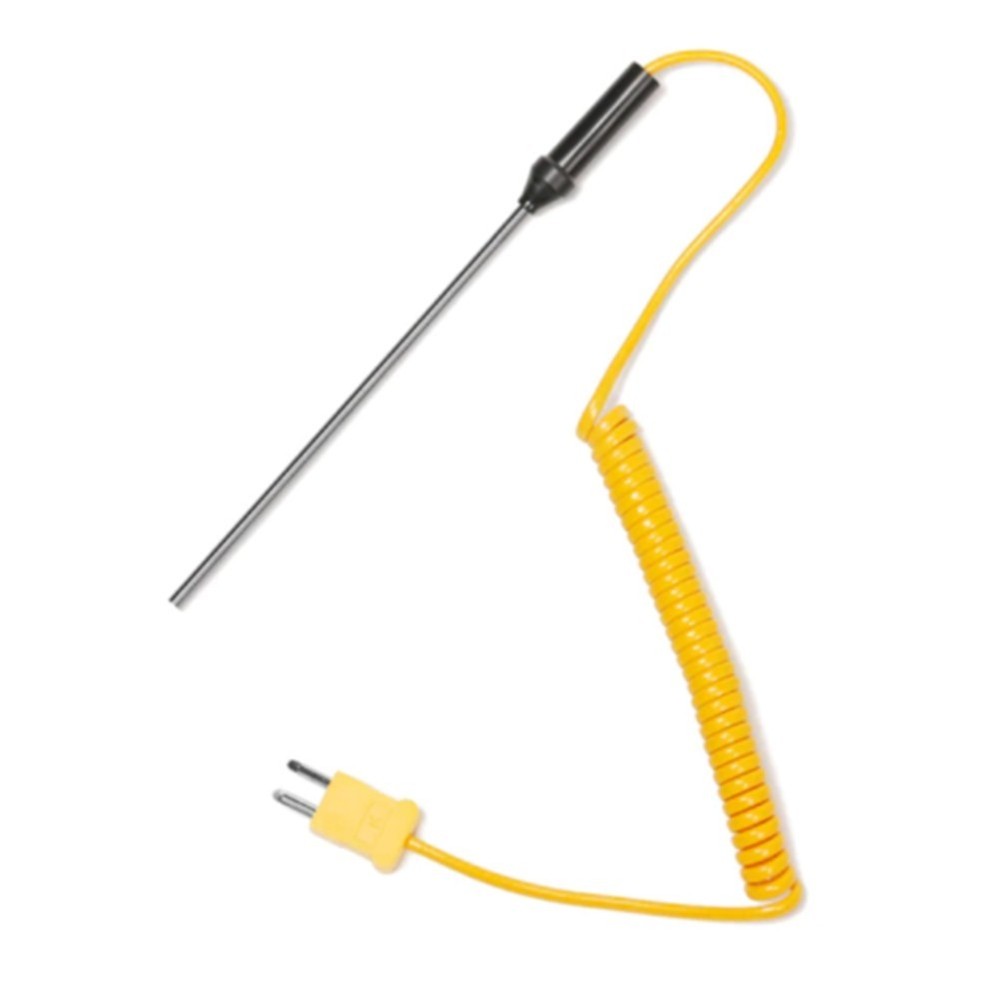 Compatible with Type K Temperature Measuring Instruments Stainless Steel Probe