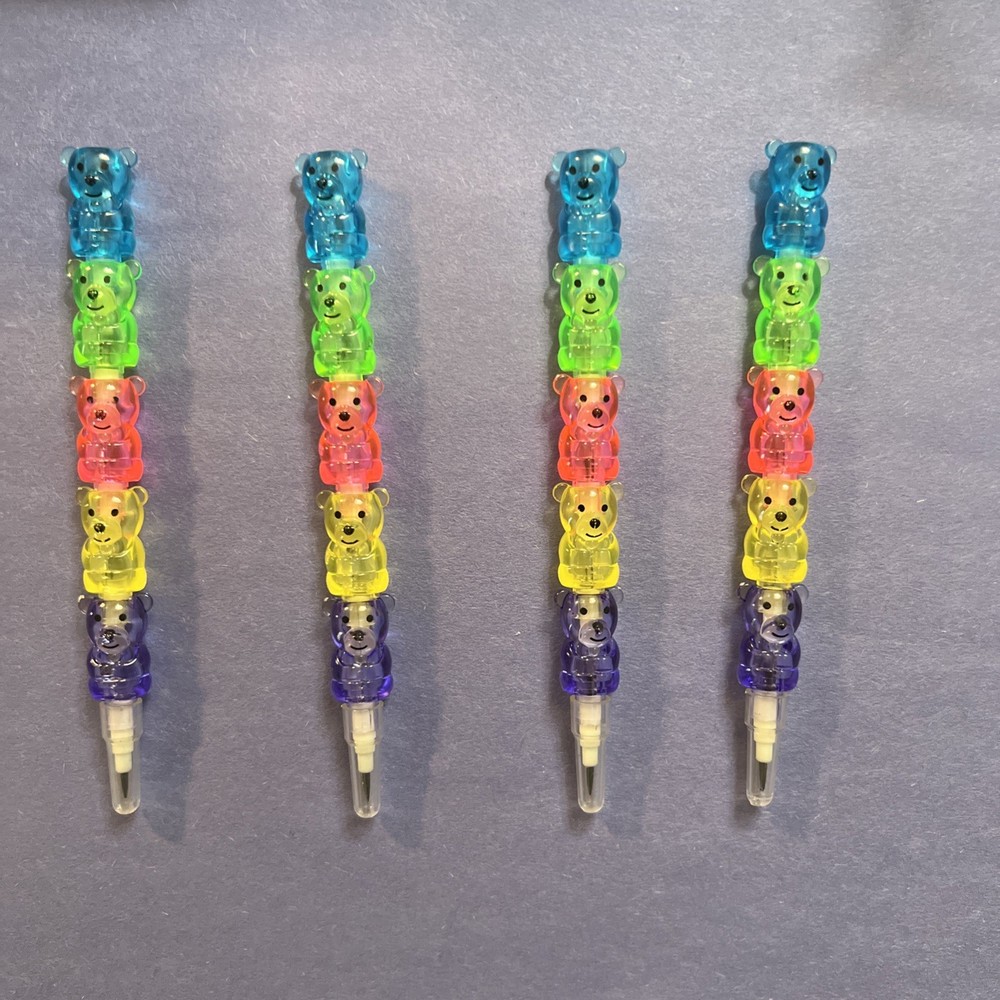4 Stackable Bears Mechanical Pencils