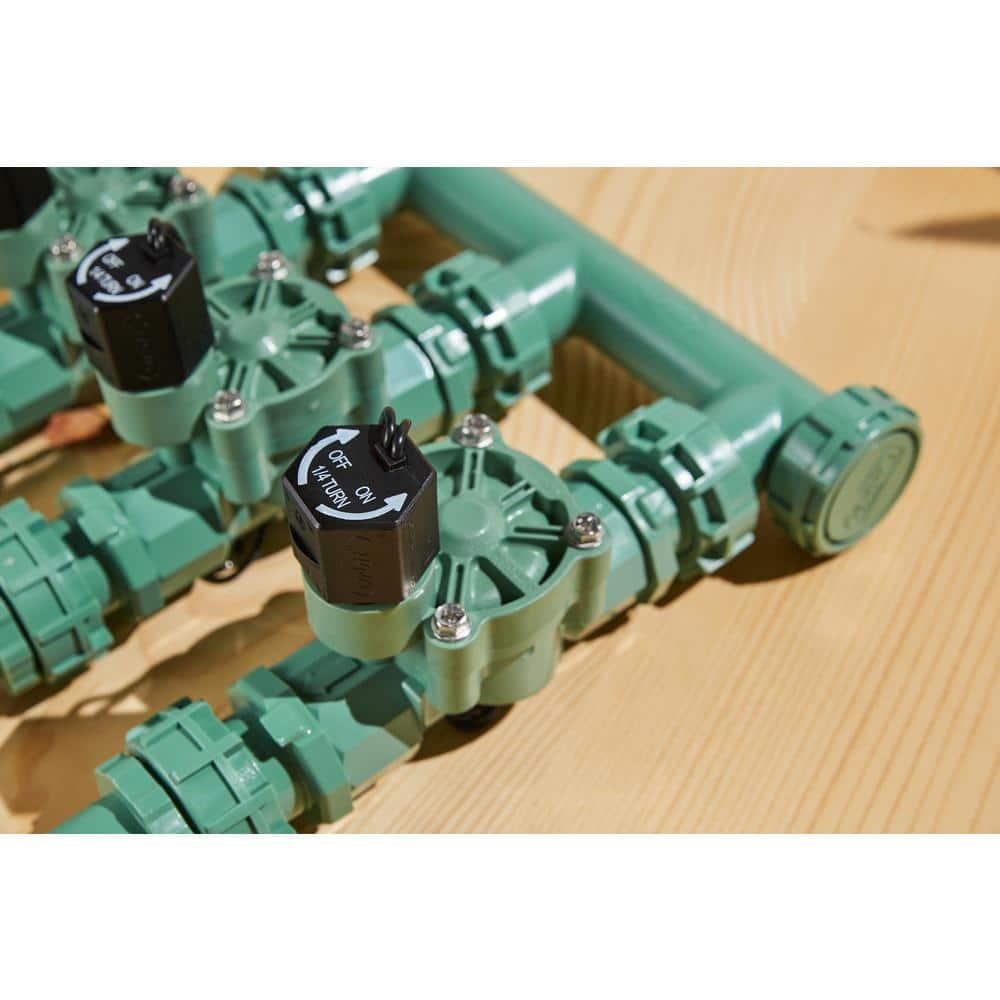 Orbit 3-Valve Inline Manifold Assembly Sprinkler Control PVC Poly Compatible